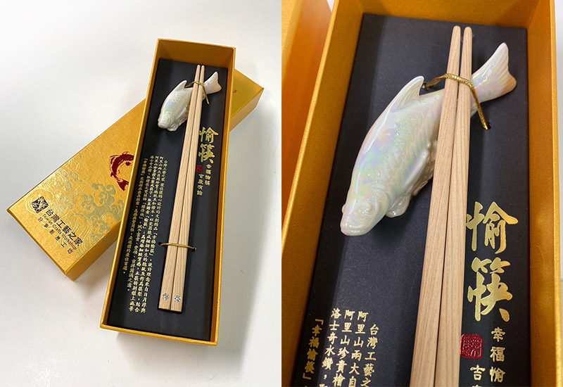 幸福愉筷檜木筷-珍珠